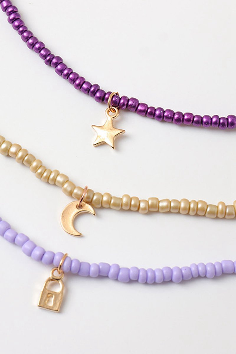 Three-color Boho Style Necklace