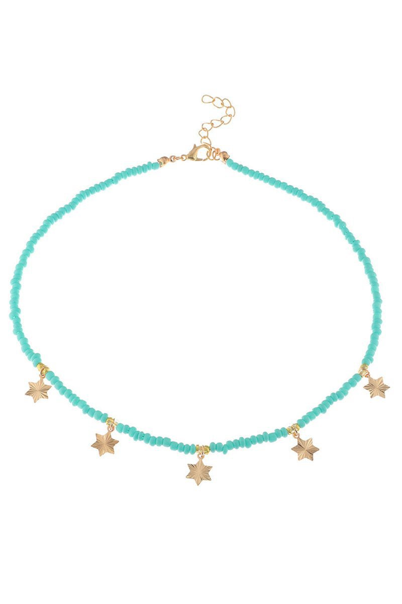 Boho Style Necklace With Stars