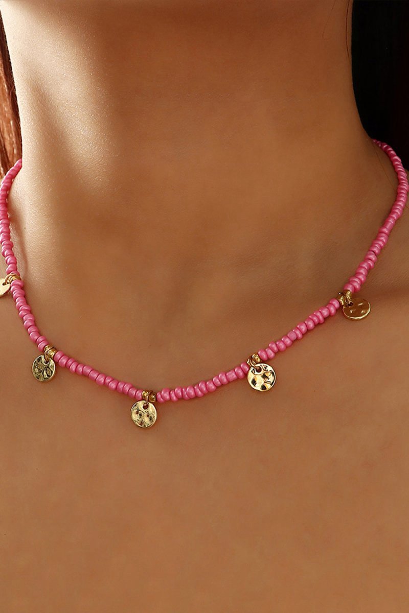Boho Style Necklace With Stars