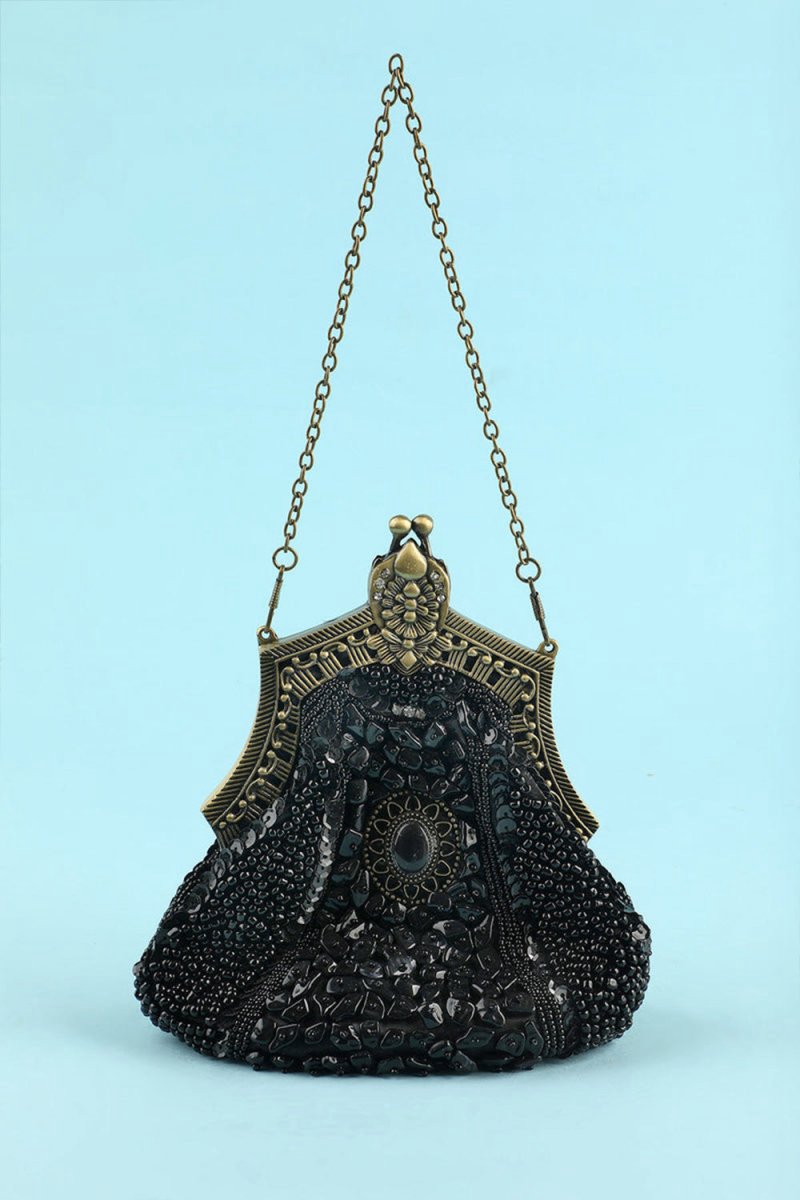 Black Vintage Evening Bag