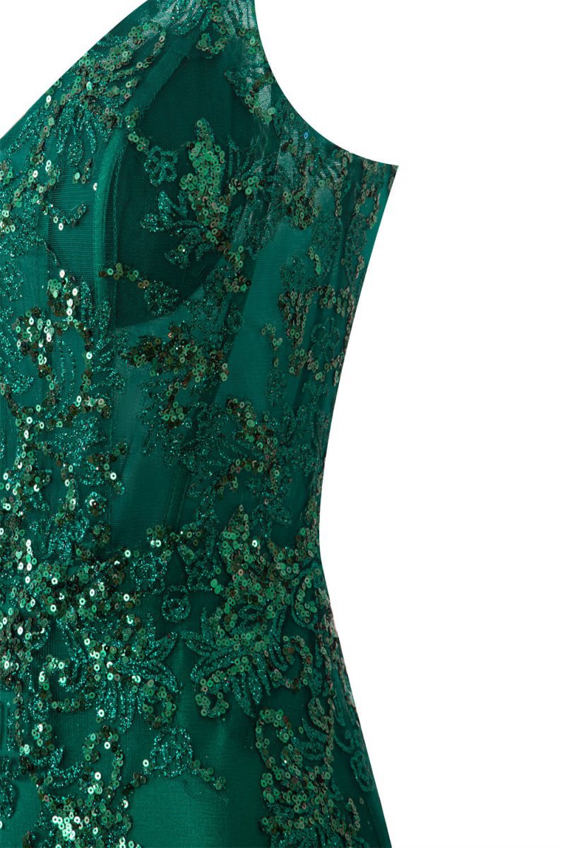 Sheath Short V Neck Satin Homecoming Dresses with Appliques