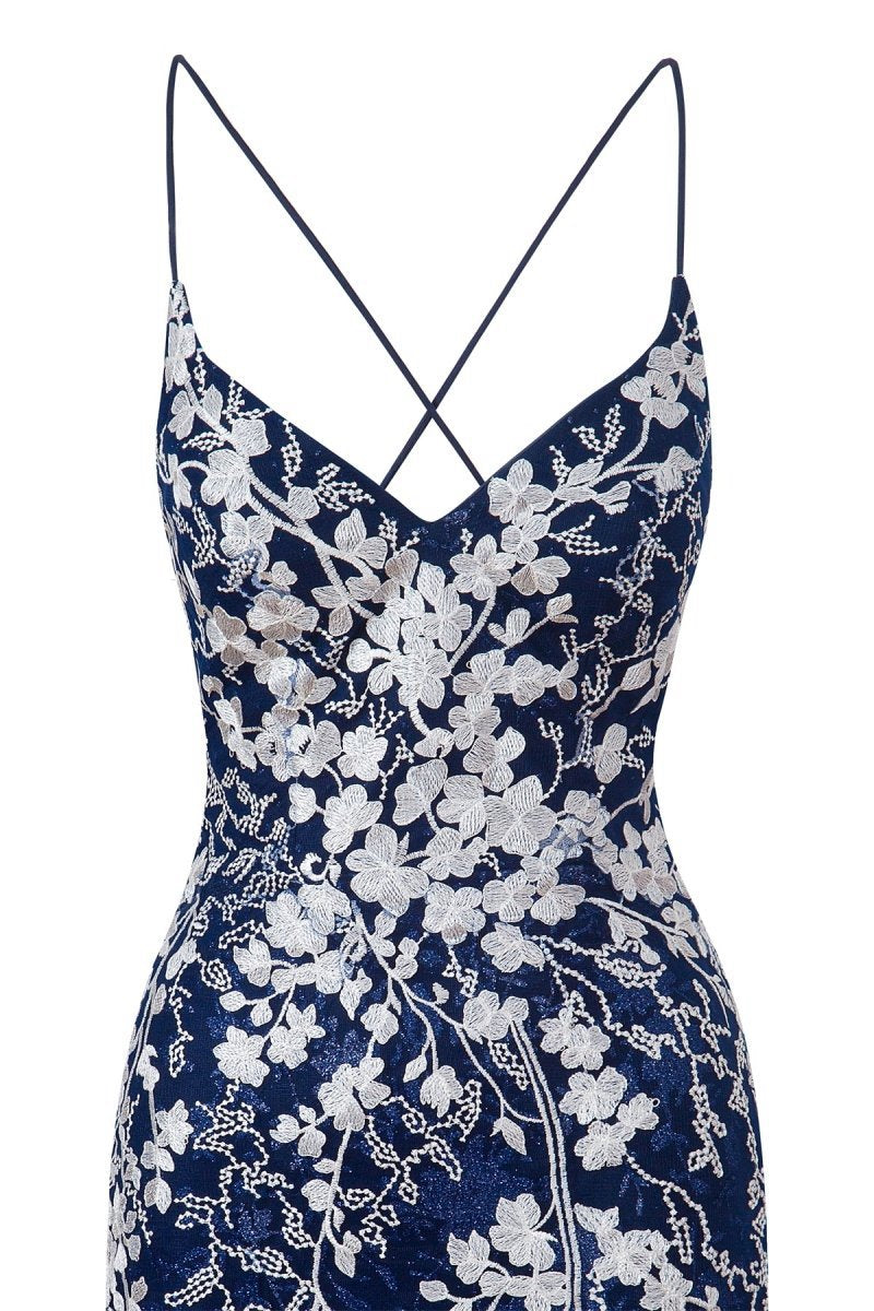 Sheath Short Spaghetti Straps Lace Homecoming Dresses