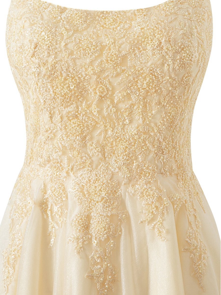 A-line Chiffon Short Homecoming Dresses