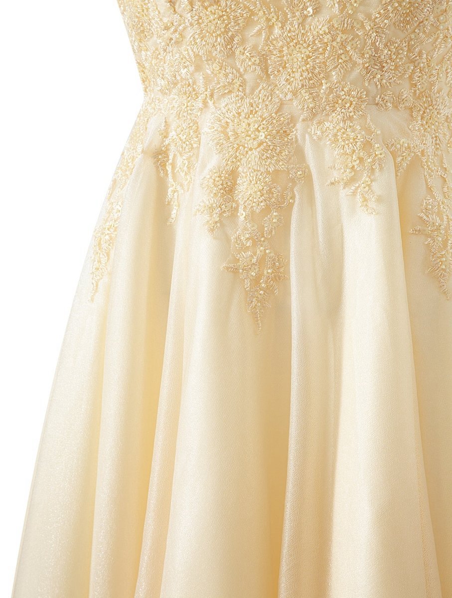 A-line Chiffon Short Homecoming Dresses