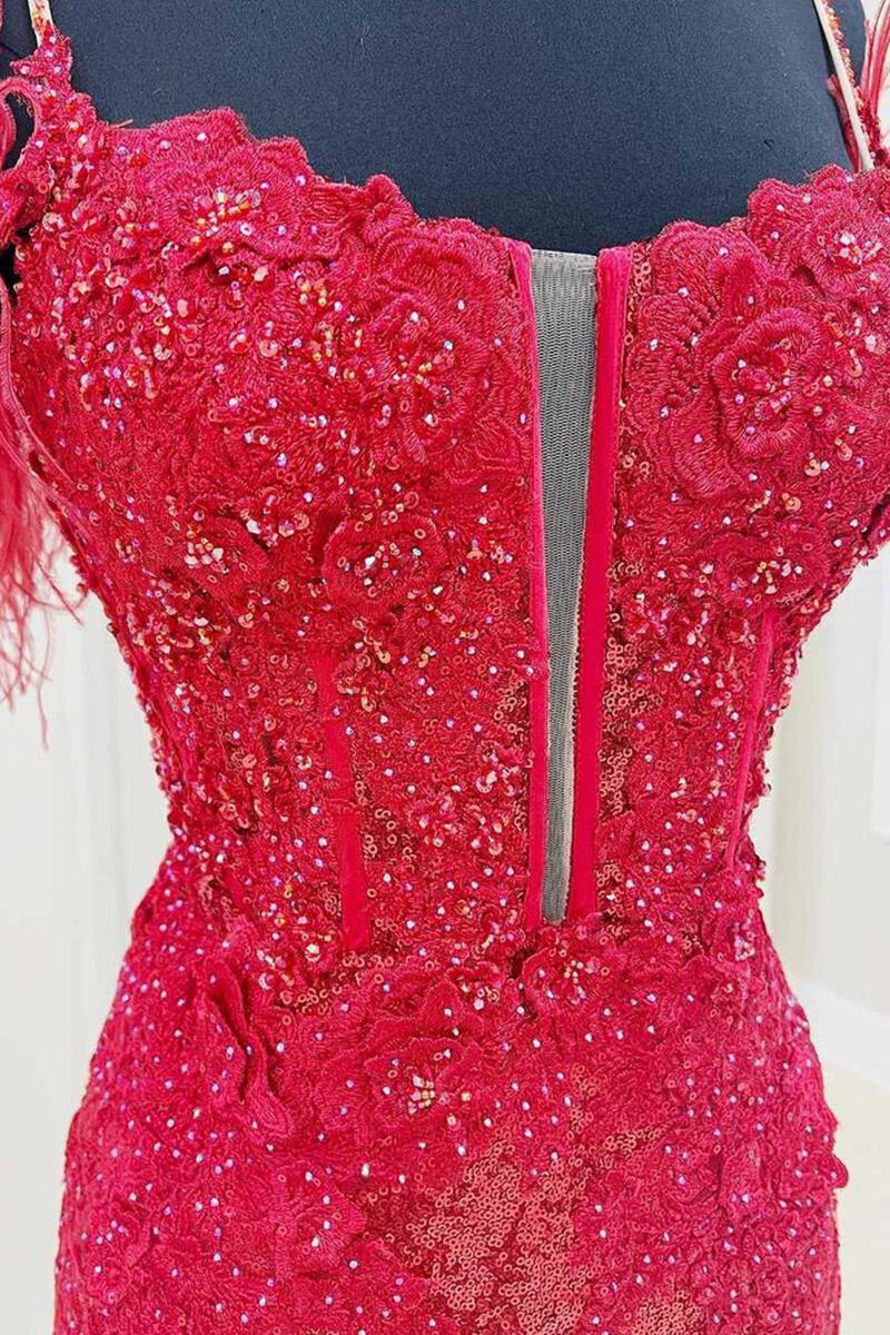Sheath Off the Shoulder Lace Homecoming Dresses