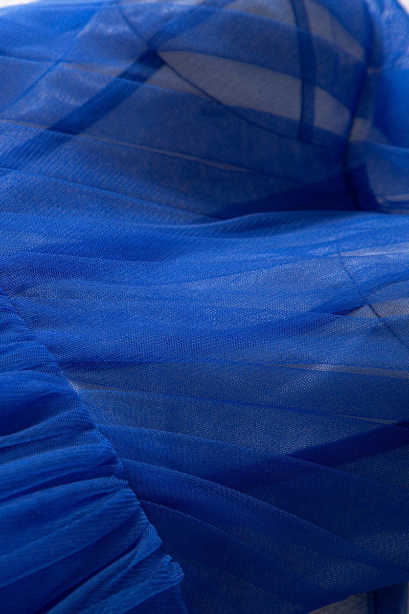 One-Shoulder Cocktail Tulle Dresses