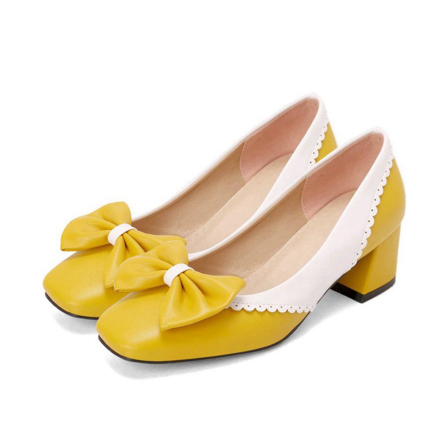 Retro Mary Jane High Heel Shoes