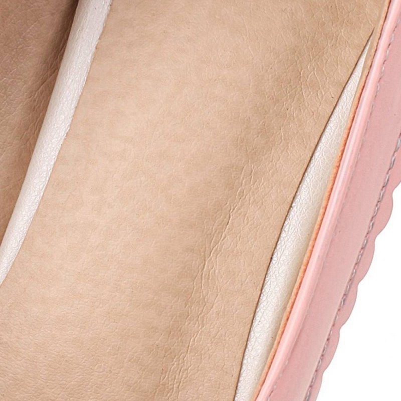 Retro Bow Pearl High Heels Shoes