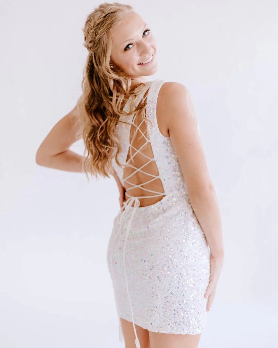 One Shoulder Tight Homecoming Dresses