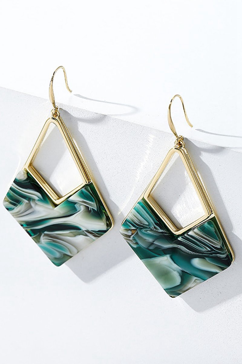Diamond Long Earrings