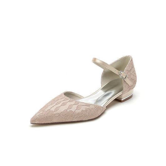 High Heels with Intricate Lace Detailing