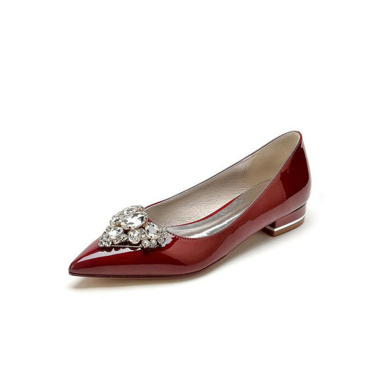 Elegant High Heels with an Ornate Crystal Embellishment