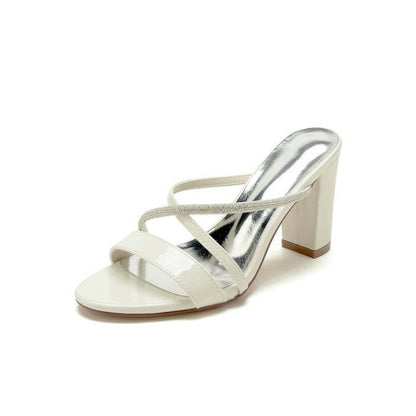 and High-Heeled Sandals