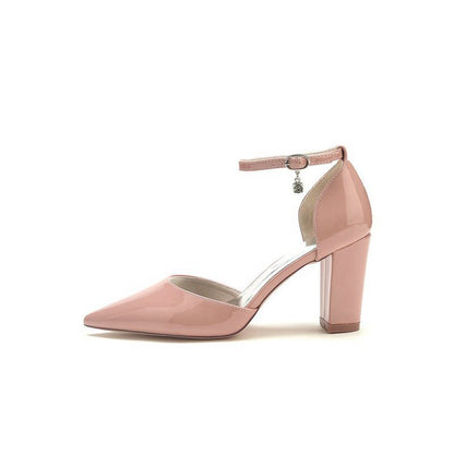High Heels with Metallic Accent