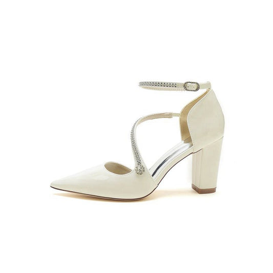 Chunky Heels with Chain Detailing