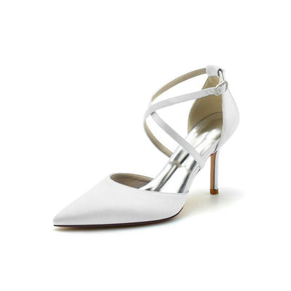 High Heels with Metallic Accents