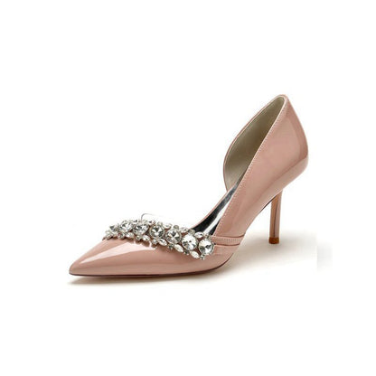 Wedding High Heels with Rhinestone