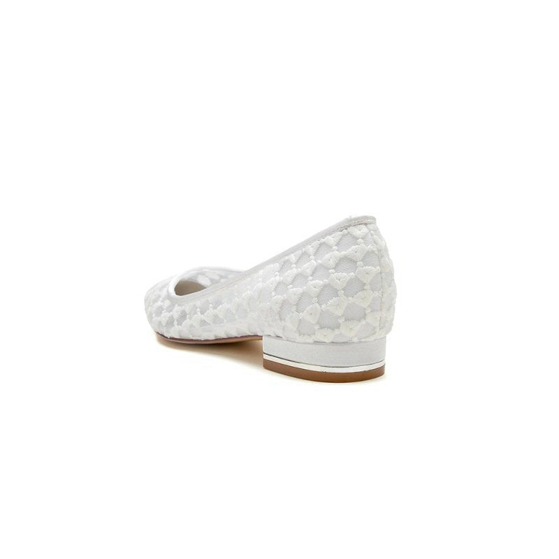 Pointed Toe Wedding Flats