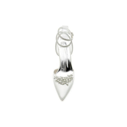 Rhinestone Pointed Toe Stiletto Heels