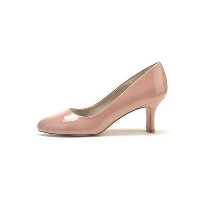 Patent Leather Wedding Block Heels