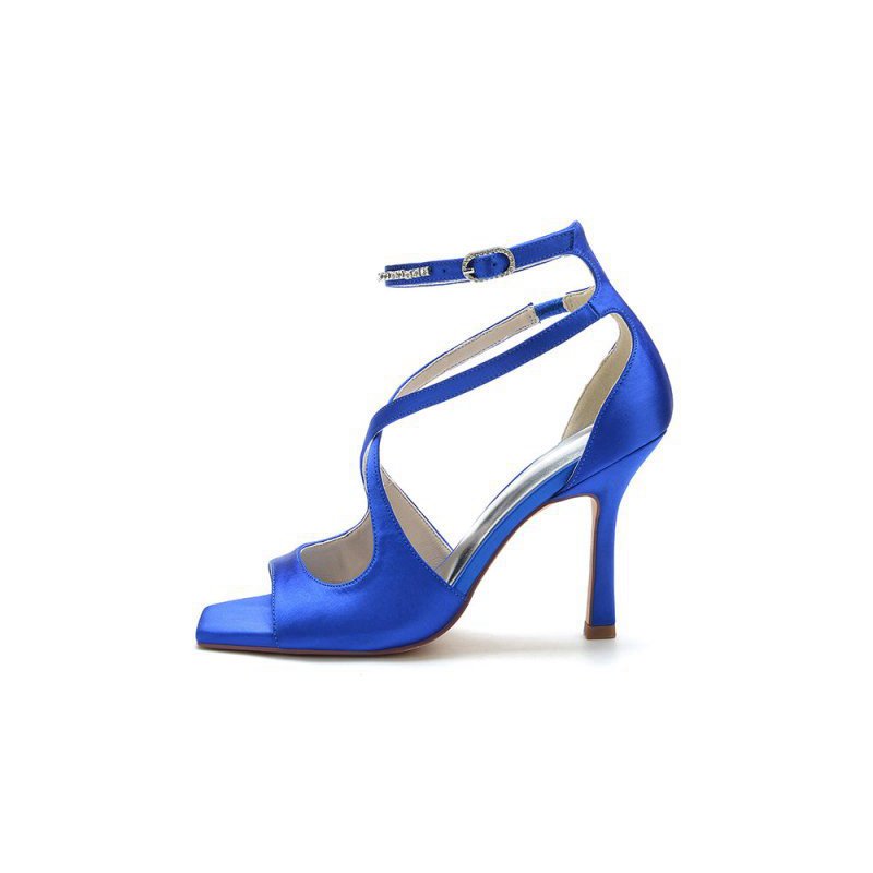 Open Toe Wedding Shoes with Straps