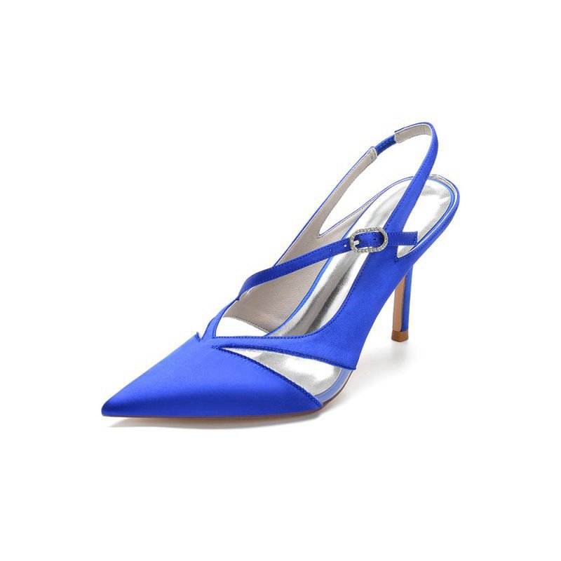 Slingback Pointed Toe High Heels
