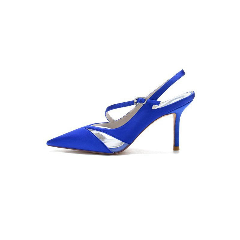 Slingback Pointed Toe High Heels