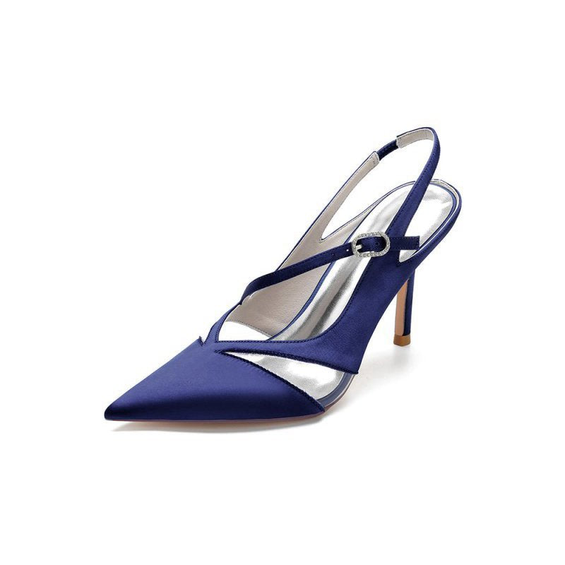 Slingback Pointed Toe High Heels