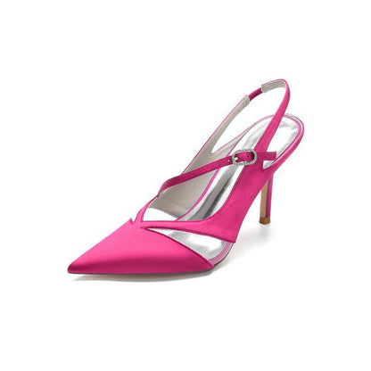 Slingback Pointed Toe High Heels