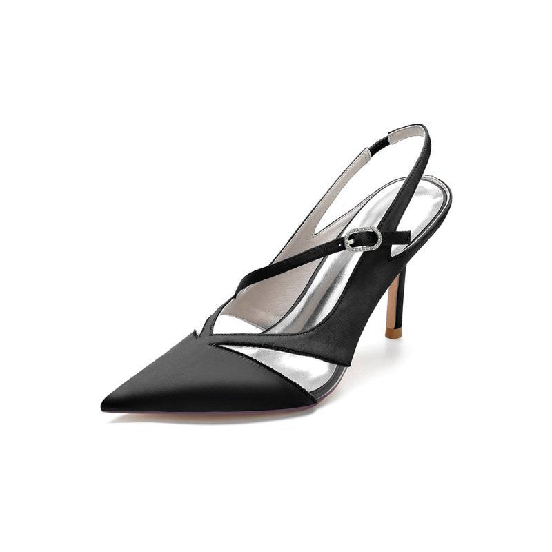 Slingback Pointed Toe High Heels