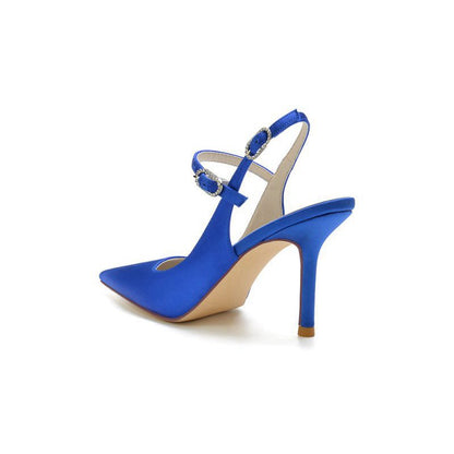 Simple Slingback Pointed Toe High Heels