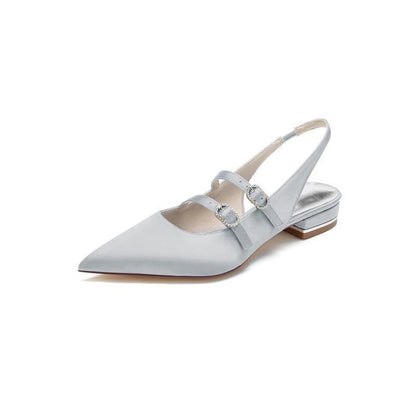 Simple Slingback Pointed Toe Flats
