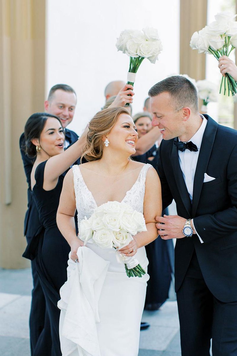 Mermaid Off-Shoulder Side Slit V-Neck Chiffon Long Bridesmaid Dresses