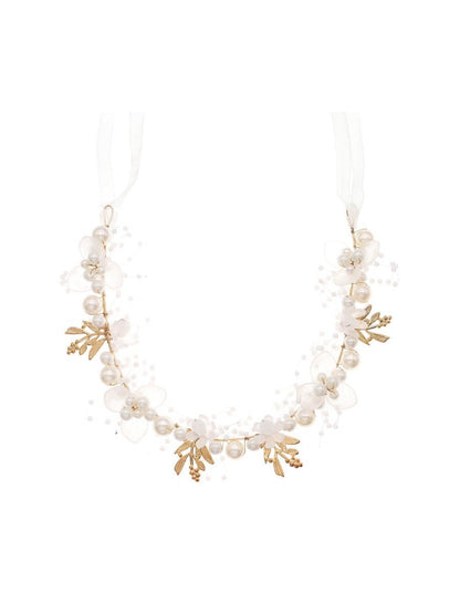Handmade Beaded Floral Bridal Hair Accessory