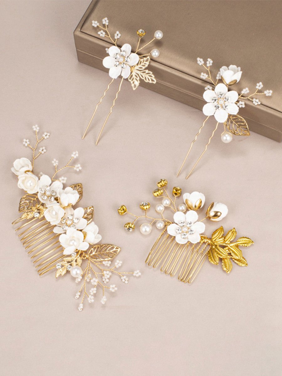 Bridal Haircomb HariPin Set