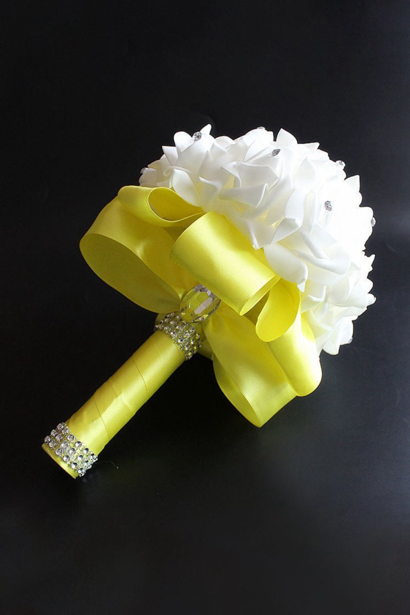 Foam Artificial Roses Wedding Flower Bouquets