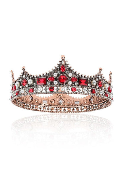 Crystal Vintage Baroque Crown