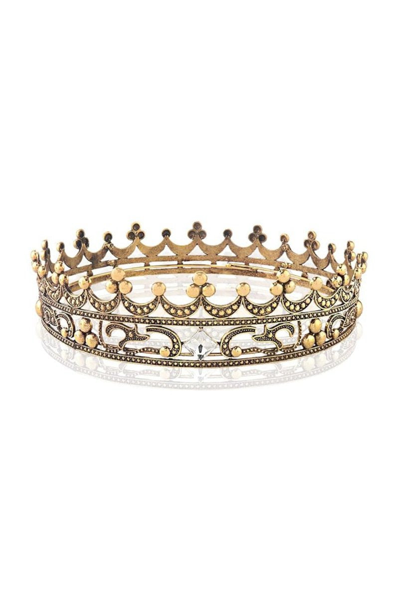 Full Crystal King Prom Tiara