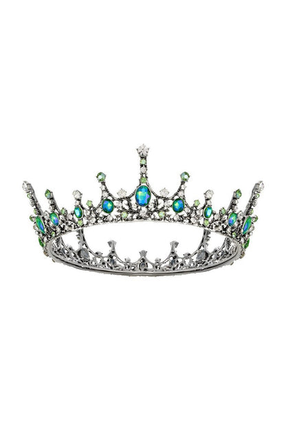 Baroque Wedding Aurora Borealis Tiaras