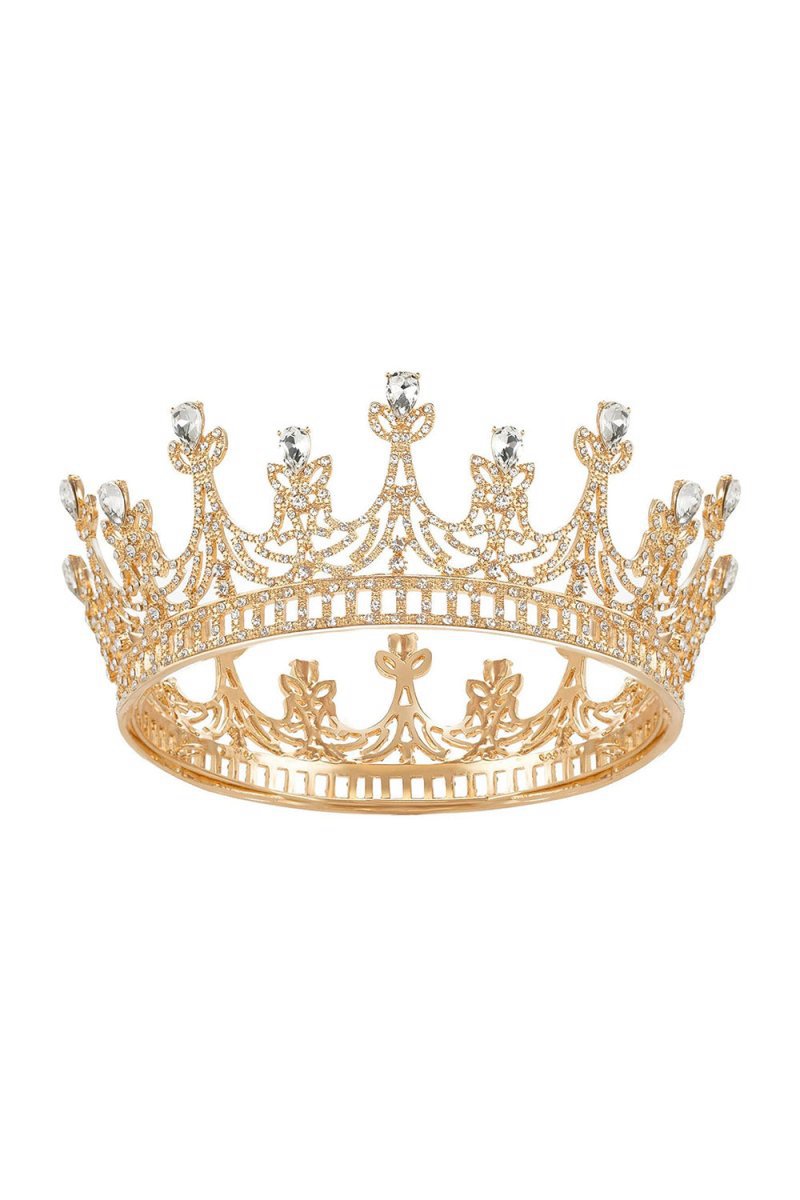 Gold Queen Party Halloween Crown