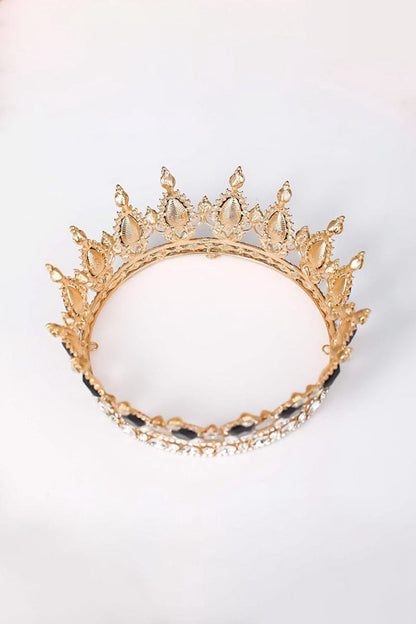 Queen Rhinestone Party Crowns