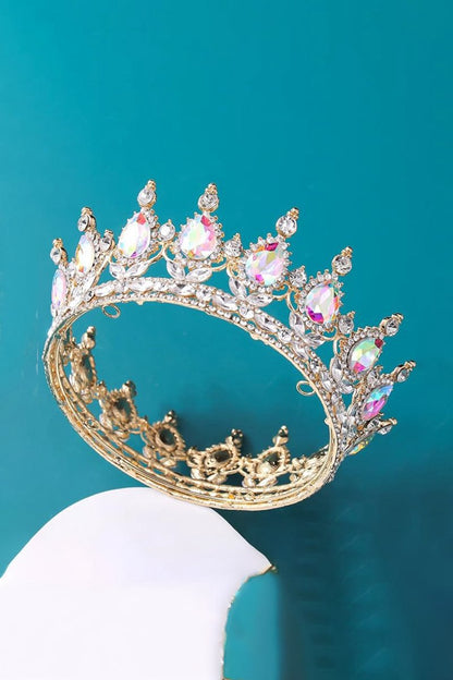 Queen Rhinestone Party Crowns