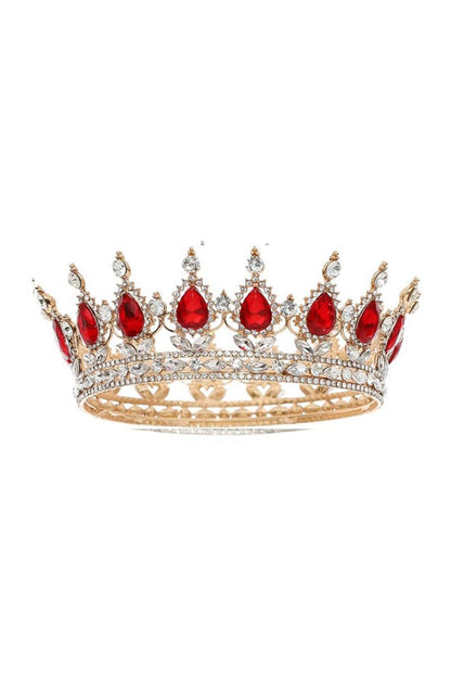 Queen Rhinestone Party Crowns