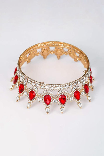 Queen Rhinestone Party Crowns