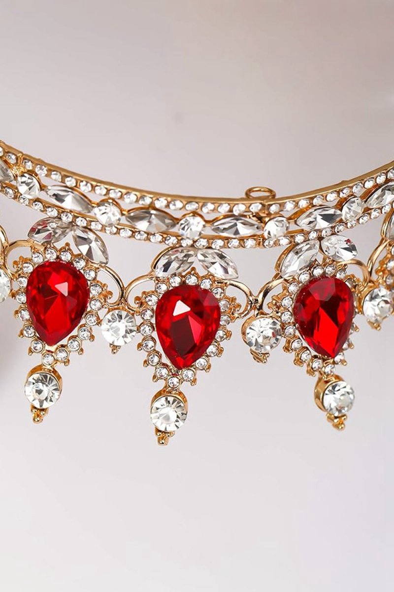 Queen Rhinestone Party Crowns