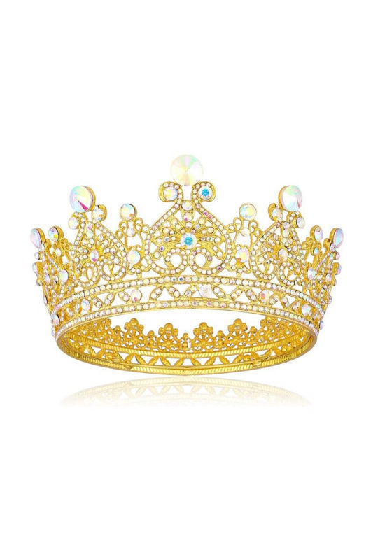 Crystal Full Round Wedding Crown