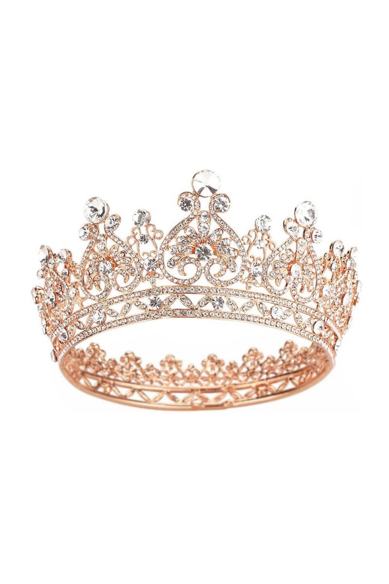 Crystal Full Round Wedding Crown
