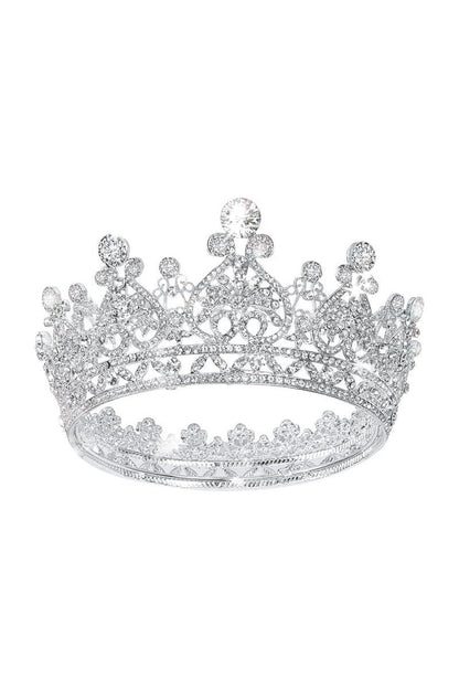 Crystal Full Round Wedding Crown