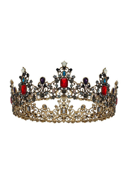 Jeweled Baroque Queen Crown
