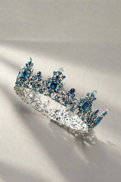 Jeweled Baroque Queen Crown